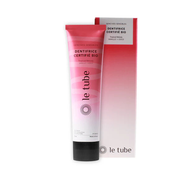 Le tube Tropical Melody - Pasta dentífrica para encías sensibles 75 ml - Dental Boutique Canarias