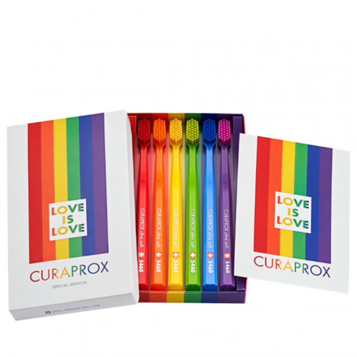 CURAPROX CS 5460 Cepillo de dientes Arcoíris, Edición limitada, 6 uds. |  Dental Boutique Canarias.